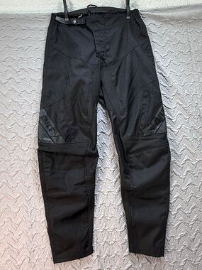 BILT Velocity Motorcycle Riding Pants Mens Size 30 Black Motocross Pants